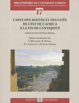 Book cover for Carte Des Routes Et Des Cites de l'Est de l''africa' a la Fin de Lantiquite