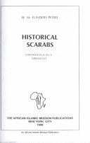 Book cover for Historical Scarabs