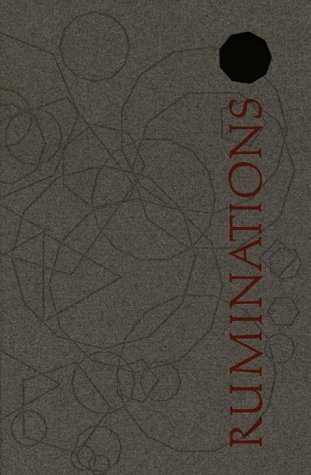 Book cover for Ruminations