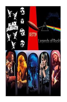 Book cover for Legends of Rock - Led Zeppelin, Black Sabbath, Metallica!