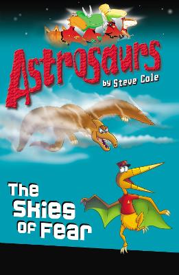 Book cover for Astrosaurs 5: The Skies of Fear