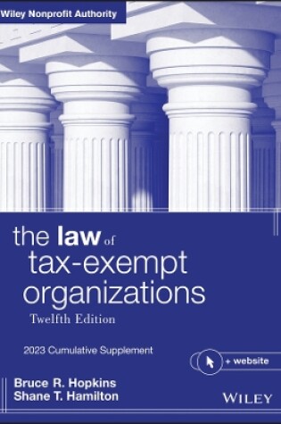 Cover of The Law of Tax-Exempt Organizations