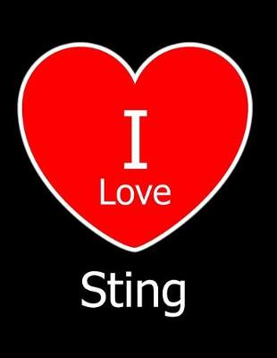 Book cover for I Love Sting