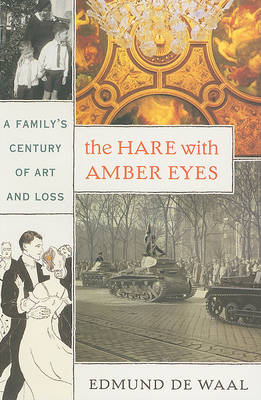 Book cover for The Hare with Amber Eyes