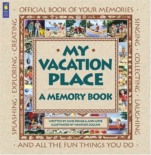 Book cover for My Vacation Place: A Memory Book