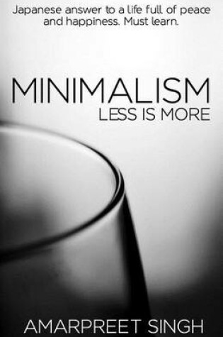 Cover of Minimalism - Less is more