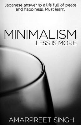 Book cover for Minimalism - Less is more