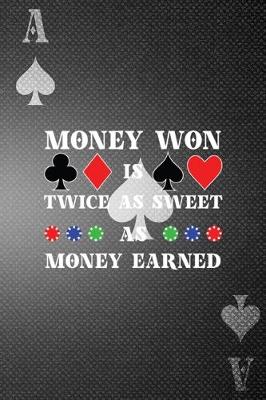 Book cover for Money Won Is Twice As Sweet As Money Earned