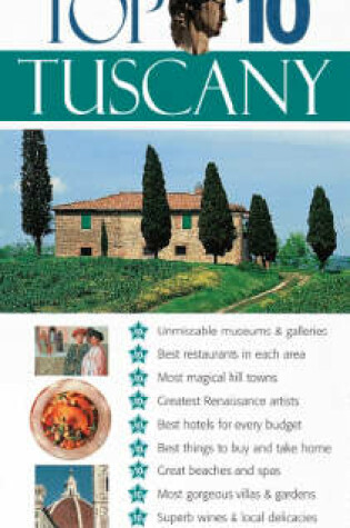 Cover of DK Eyewitness Top 10 Travel Guide: Tuscany