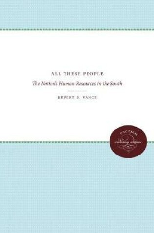Cover of All These People
