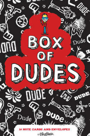 Cover of Box of Dudes Note Cards