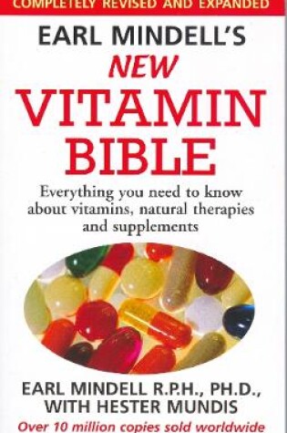 Cover of Earl Mindell's New Vitamin Bible