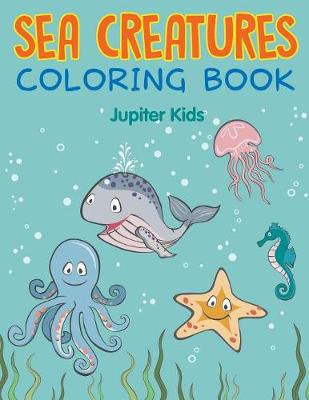 Book cover for Sea Creatures Coloring Book