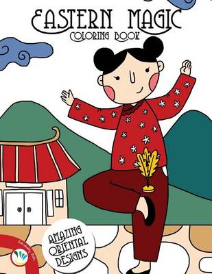 Book cover for Eastern Magic Coloring Book