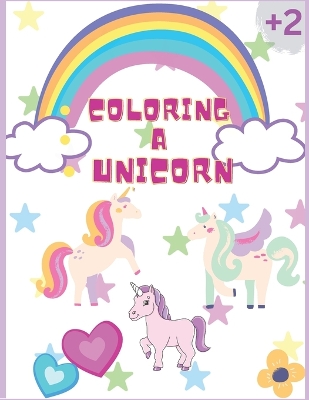 Book cover for Coloring a Unicorn