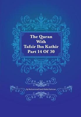 Book cover for The Quran with Tafsir Ibn Kathir Part 14 of 30