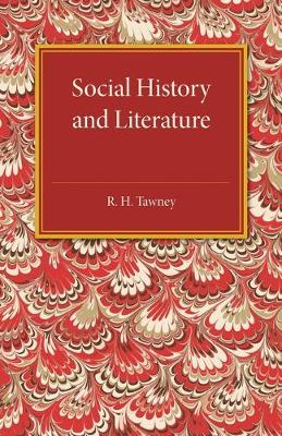 Book cover for Social History and Literature