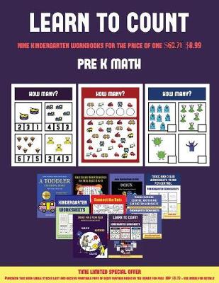 Cover of Pre K Math (Learn to count for preschoolers)