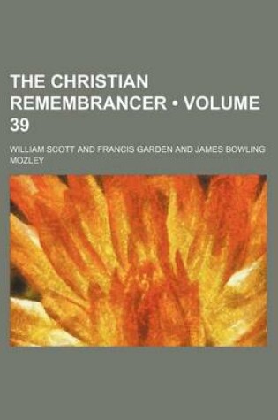 Cover of The Christian Remembrancer (Volume 39)