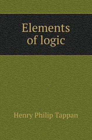 Cover of Elements of logic