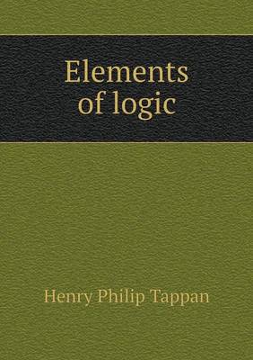 Book cover for Elements of logic