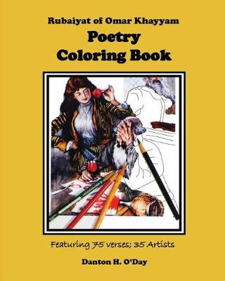 Book cover for Rubaiyat of Omar Khayyam Poetry Coloring Book