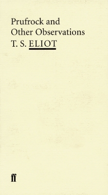Book cover for Prufrock and Other Observations