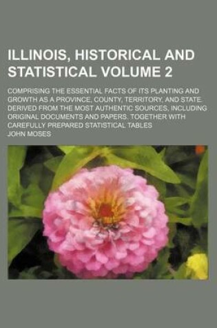 Cover of Illinois, Historical and Statistical Volume 2; Comprising the Essential Facts of Its Planting and Growth as a Province, County, Territory, and State. Derived from the Most Authentic Sources, Including Original Documents and Papers. Together with Carefull