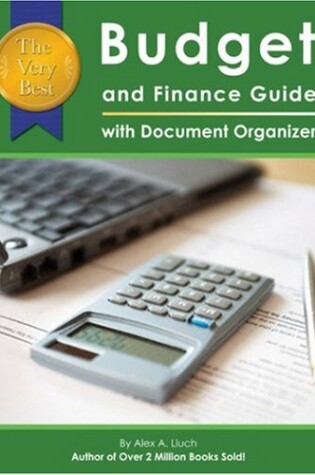 Cover of The Very Best Budget and Finance Guide with Document Organizer