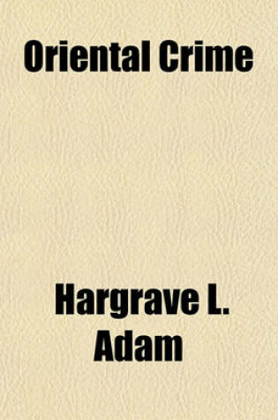 Cover of Oriental Crime