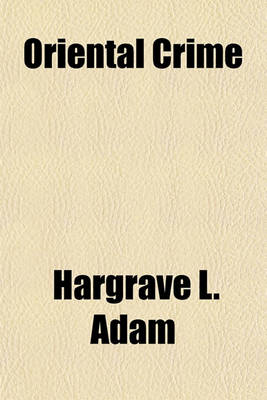 Book cover for Oriental Crime