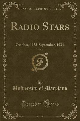 Book cover for Radio Stars, Vol. 3