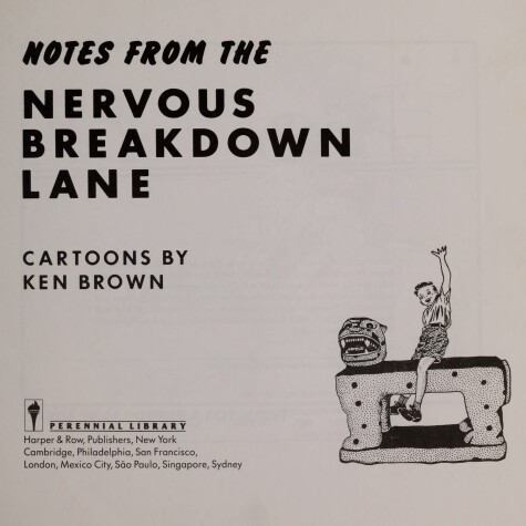 Book cover for Notes from the Nervous Breakdown Lane