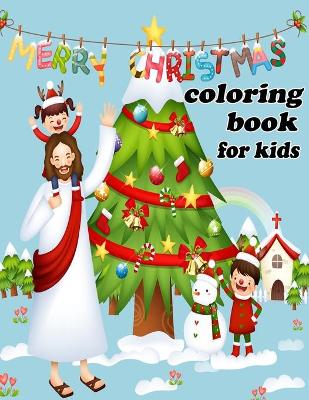 Book cover for Merry Christmas Coloring book For kids