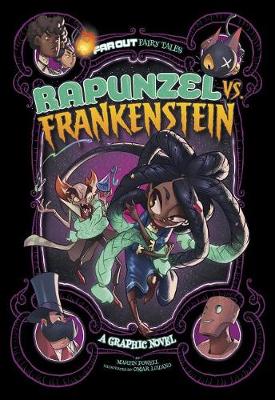 Book cover for Rapunzel vs. Frankenstein