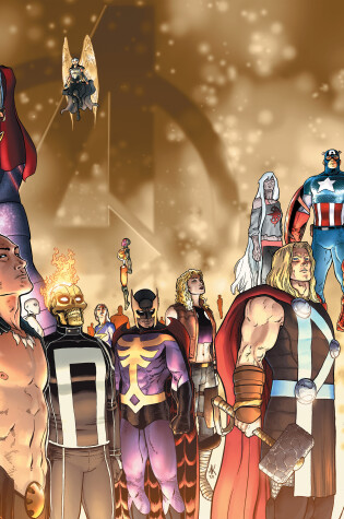 Cover of Avengers Forever by Jason Aaron Omnibus