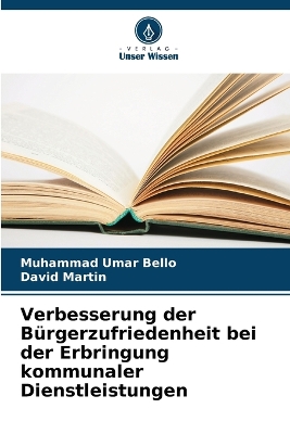 Book cover for Verbesserung der Bürgerzufriedenheit bei der Erbringung kommunaler Dienstleistungen