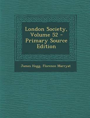 Book cover for London Society, Volume 52 - Primary Source Edition