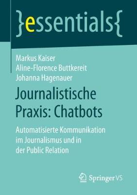 Cover of Journalistische Praxis: Chatbots