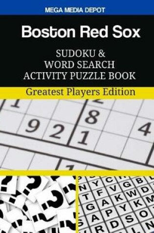 Cover of Boston Red Sox Sudoku and Word Search Activity Puzzle Book