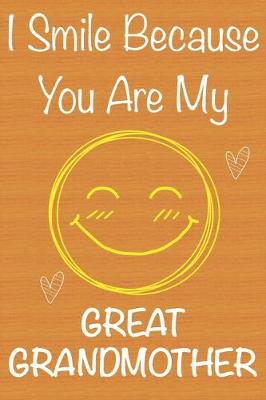 Book cover for I Smile Because You Are My GreatGrandmother