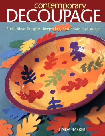 Book cover for Contemporary Decoupage