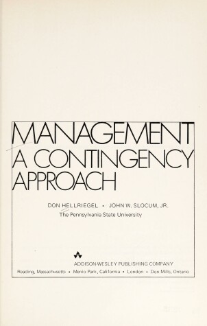 Book cover for Management