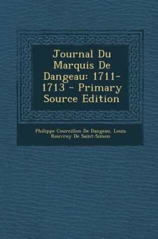 Cover of Journal Du Marquis de Dangeau