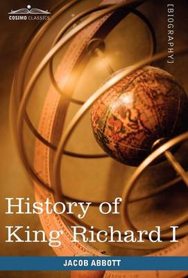 Book cover for History of King Richard I of England