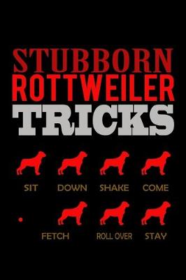 Book cover for Stubborn Rottweiler Tricks