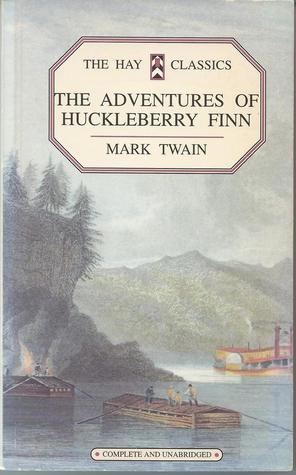 Book cover for The Adventures of Huckeberry Finn