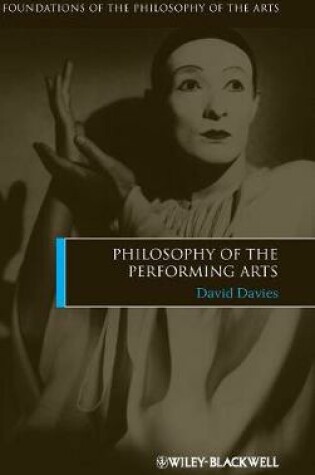 Cover of Philosophy of the Performing Arts