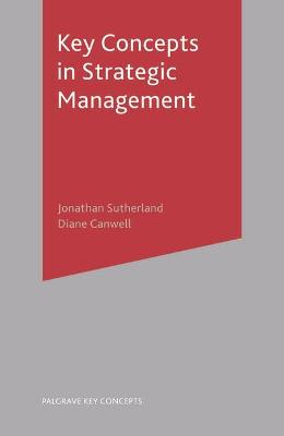 Book cover for Key Concepts in Strategic Management