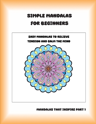 Book cover for Simple Mandalas for Beginners